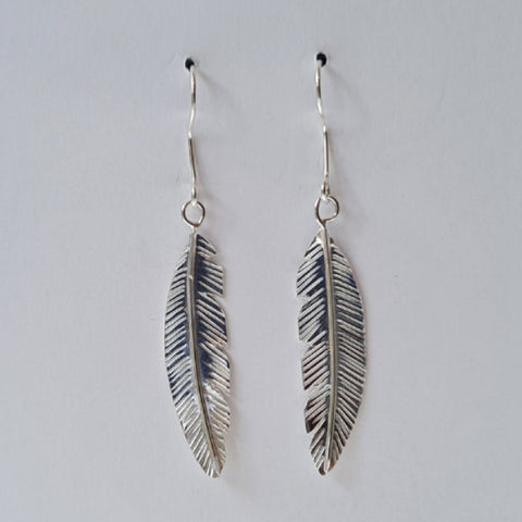 Feather earrings